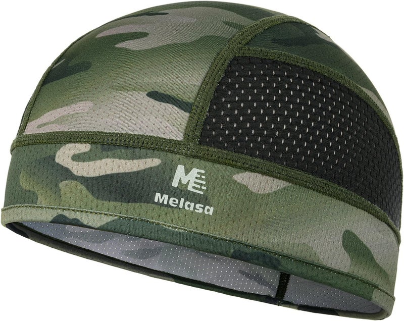 MELASA Cooling Skull Caps Helmet Liner, Lightweight Mesh Under Helmet Cycling Motorcycle Hard Hat Sweat Liner for Men Women - Image 1